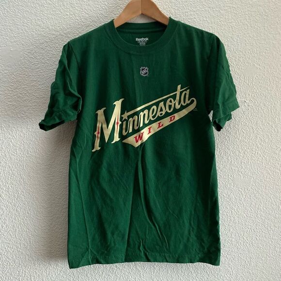 Minnesota Wild Hockey NHL Martin Havlat #24 Reebok T-Shirt Small - Picture 2 of 3